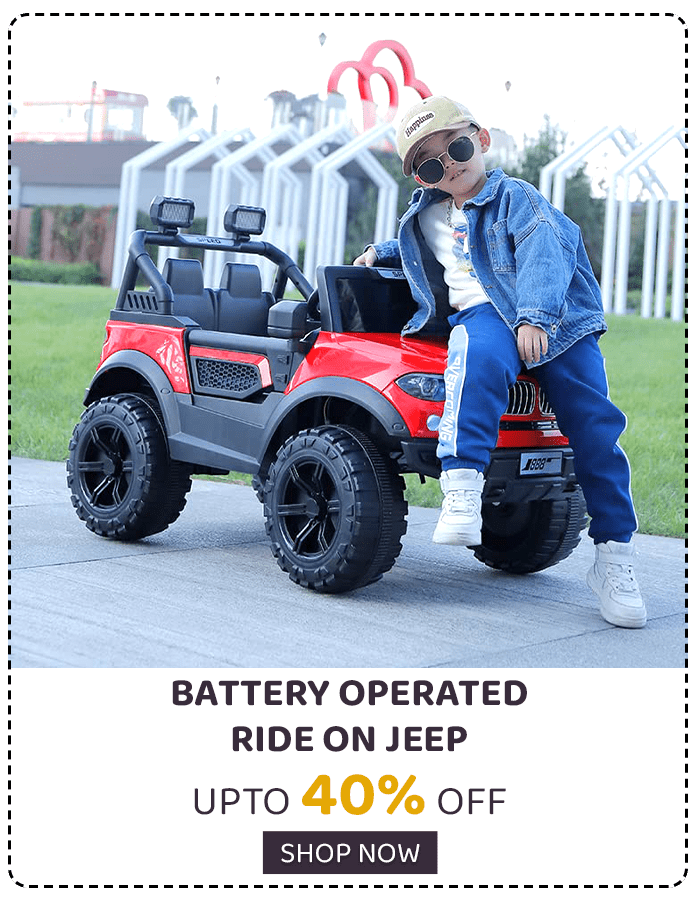 Battery Operated Jeep for Kids