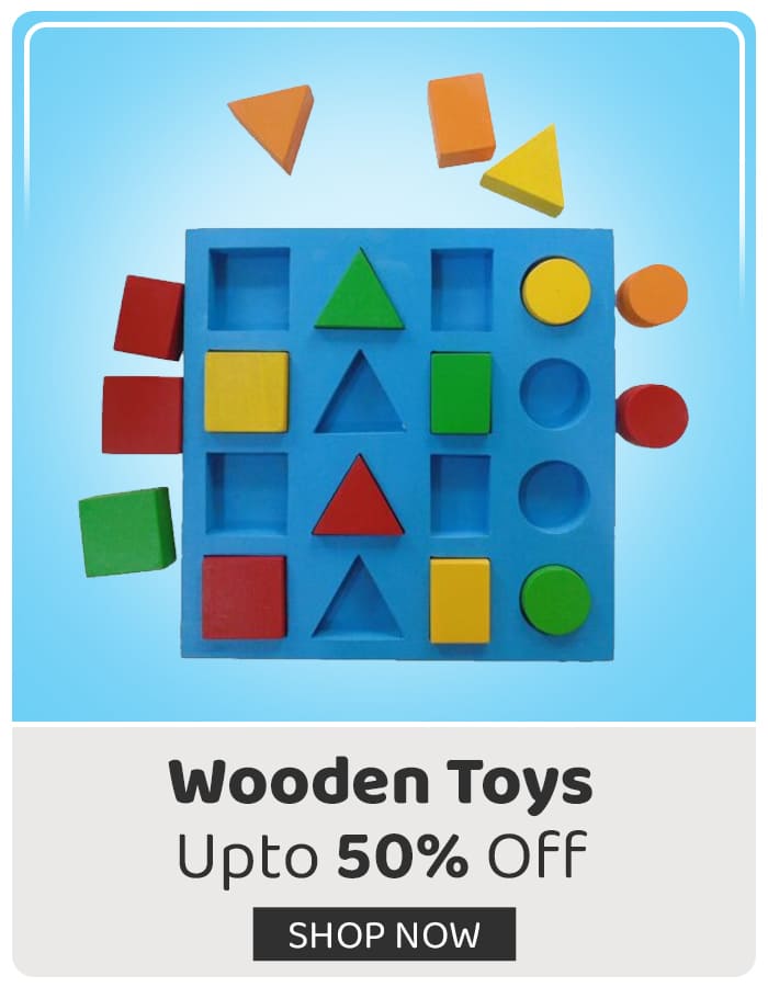 wooden toys online upto 50% discount