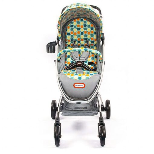 Premium Ultra Lightweight Baby Stroller for Travel - Foldable Stroller with Adjustable Backrest & Canopy, 5-Point Safety Belt & 360° Front Wheels