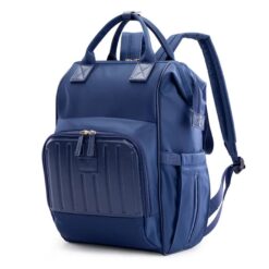 Joy-Diaper-Bag-Backpack-Multi-Utility-Baby-Changing-Bags-Large-Capacity-blue