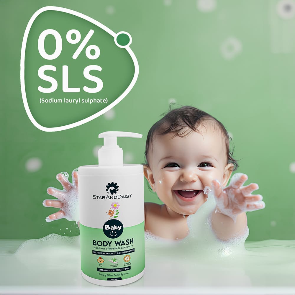 natural baby wash for delicate skin