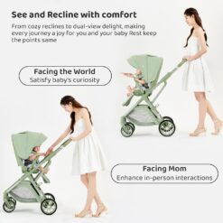 Easy-Fold Travel Stroller for infants