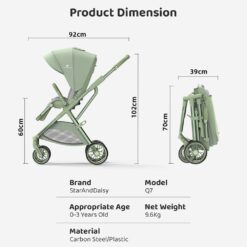 light weight foldable stroller pram for baby