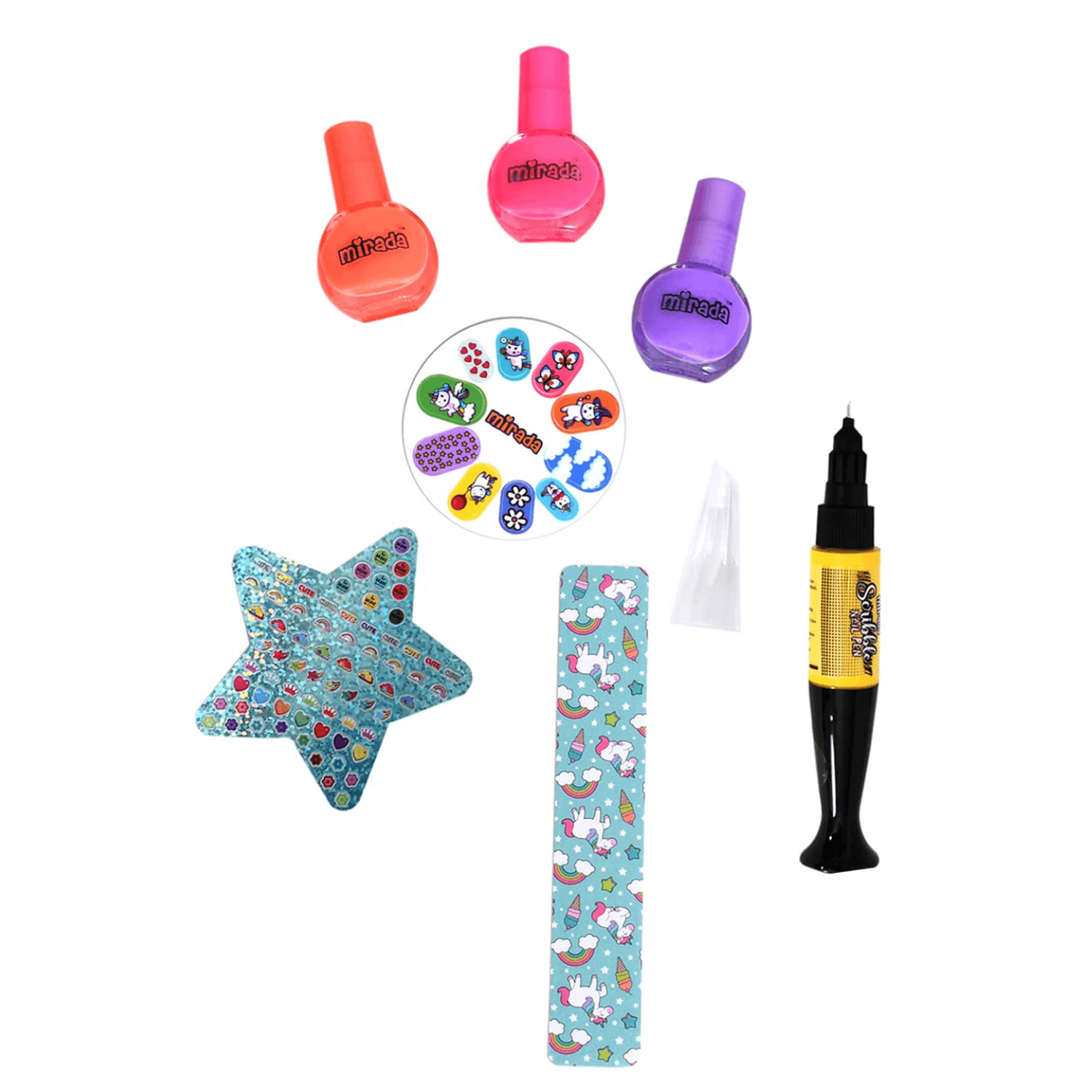 Plastic Multicolor Nail Art Kit For Kids at Rs 80/piece in Ahmedabad | ID:  23321878812