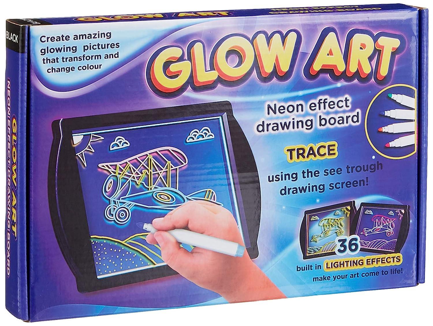 Glow Art Drawing Board for Kids