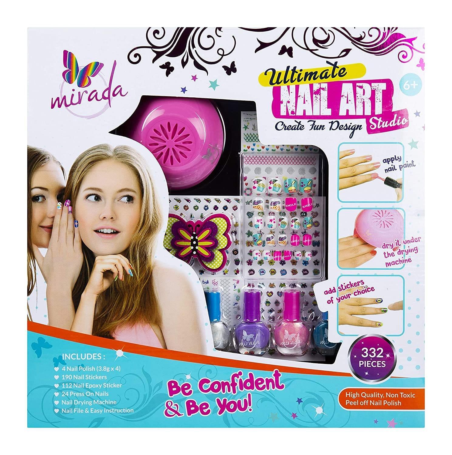 Maitra Nail Art for Kids| Engagement Toy for Kids| Salon Kit for Girls|-lmd.edu.vn