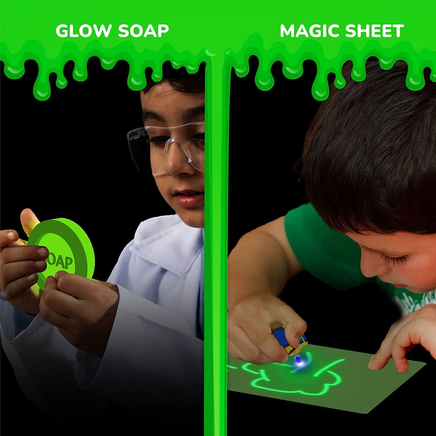 Smartivity Glow Magic Science Experiment Kit for Kids Age 6-14 Birthday  Gifts for Boys & Girls | Kids Safe & Non - Toxic Chemistry Kit for Age