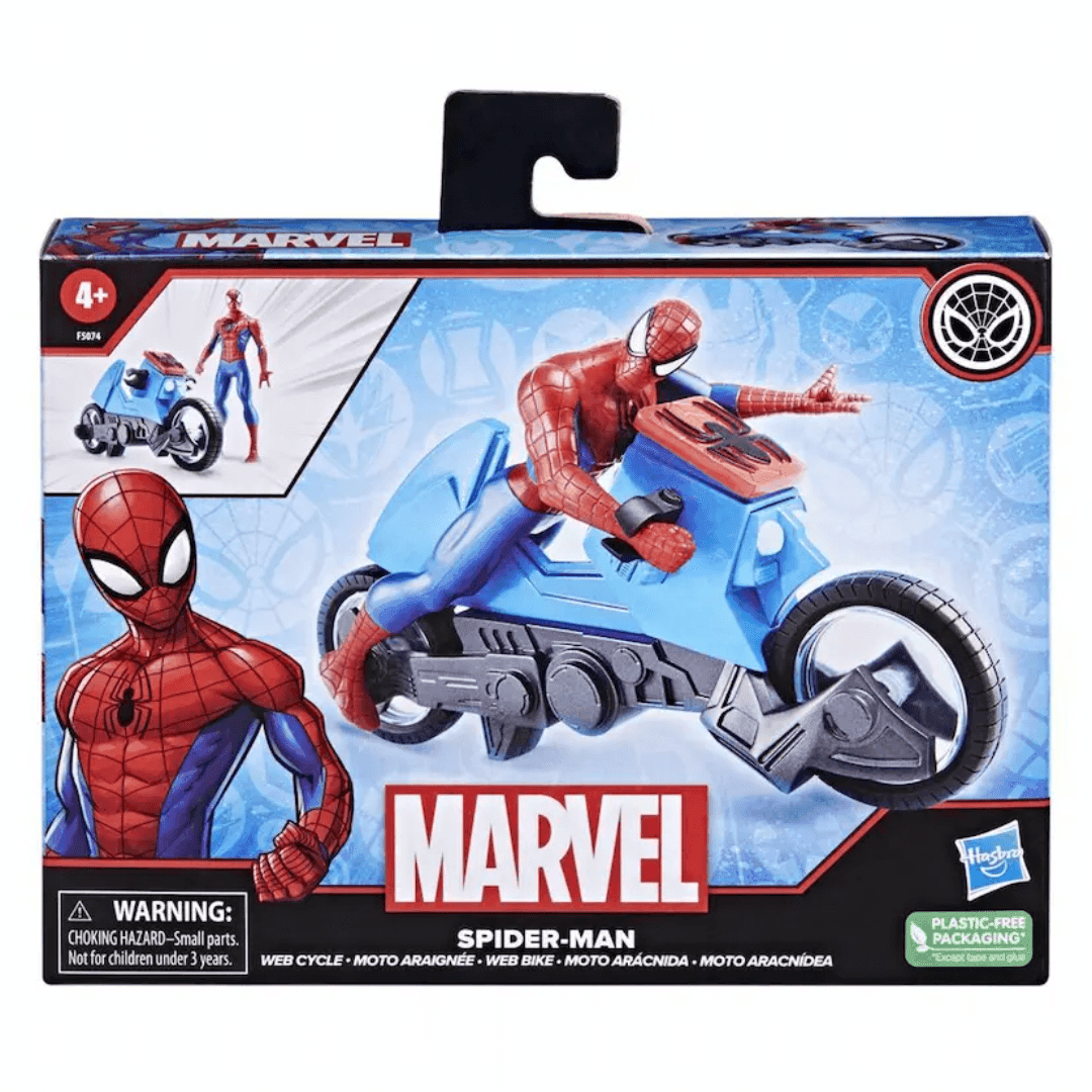 Spiderman Web Cycle F5074 Fun Game for Kids - StarAndDaisy