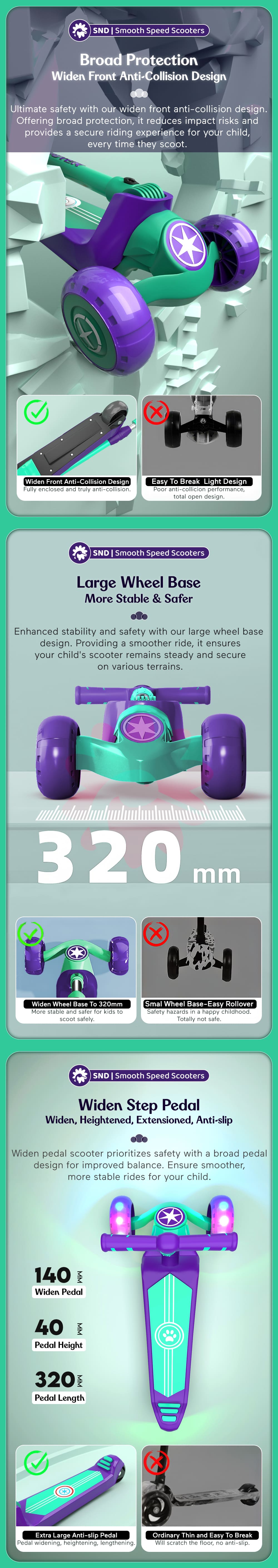 Kids Glider Scooter for Outdoor game