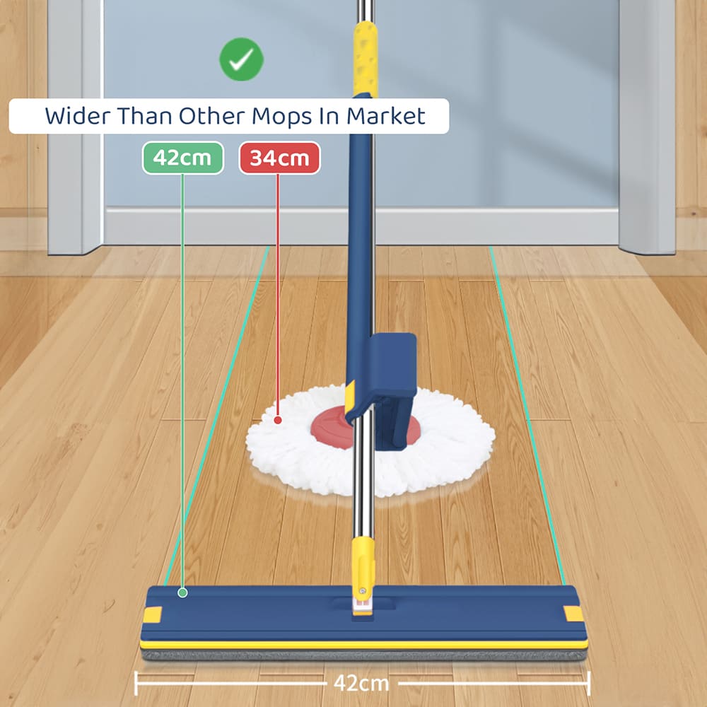Microfiber Squeeze Mop for House and Office