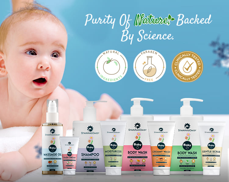 Purity of Nature Backed By Science- Baby Care Products