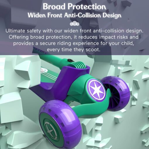 broad protection in kids glider scooter