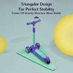 kids scooter triangular designs