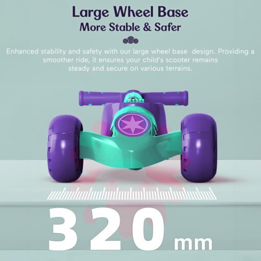 large wheel base