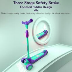 safety brake in kids scooter