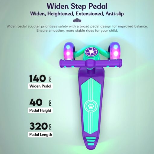 wide step pedal