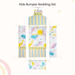 Soft and breathable Baby Bumper Set for crib safety