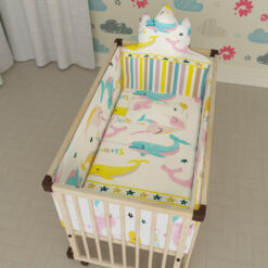 Bumper Set for Baby Wooden Cot