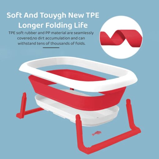 Non-slip Baby Tub for Infants and Toddlers