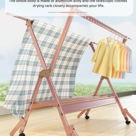 space saving clothes drying rack