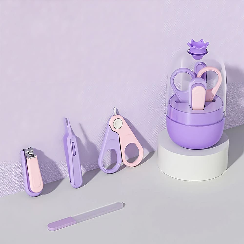Baby Electric Nail Trimmer Kid Nail Polisher Tool Baby Care Newborn  Clippers Toes Fingernail Cutter Trimmer Infant Manicure Set