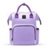 Multifunctional Baby Diaper Bag - Maternity Bags With Large Capacity And Numerous Storage Compartments - Purple