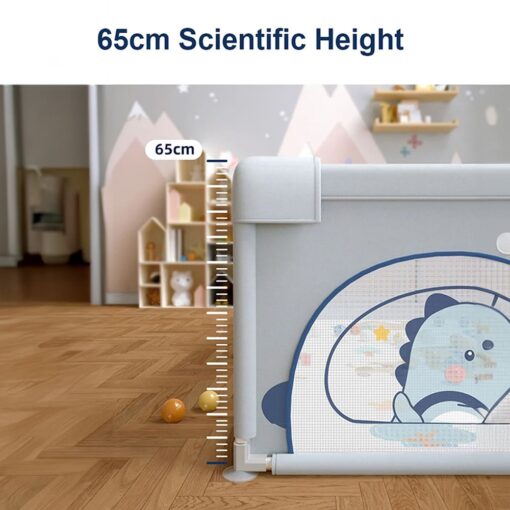 baby PlayPen with Scientific Height-Grey-Dinasour-5