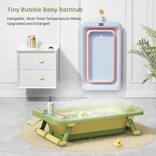 Baby Bath Tub with Temperature Meter