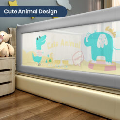 cute animal design StarAndDaisy baby bed guardrails