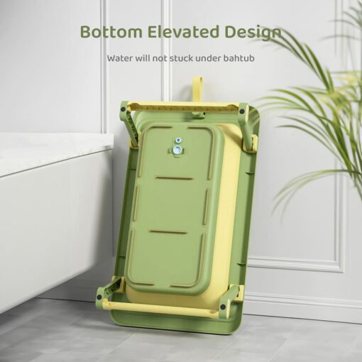 Foldable Bath Tub with Space Saving Design
