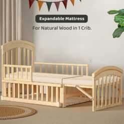 12-in-1 Baby Wooden Expandable Mattress