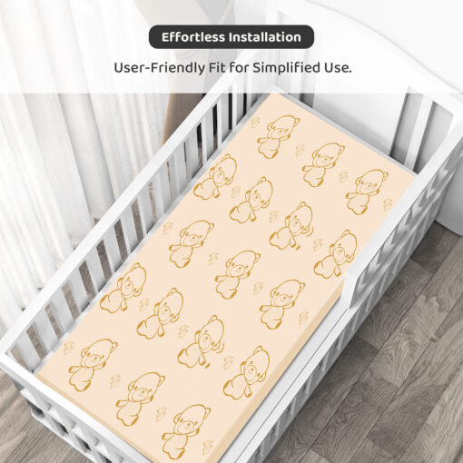 12-in-1 Baby Baby Wooden Cot with Expandable Mattress