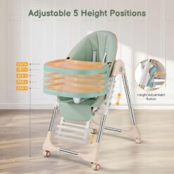 Baby High with 5 Adjustable Heights
