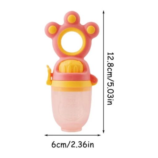 StarAndDaisy Baby Silicone Pacifier - Fruit Feeder for Toddlers 0-3 Years