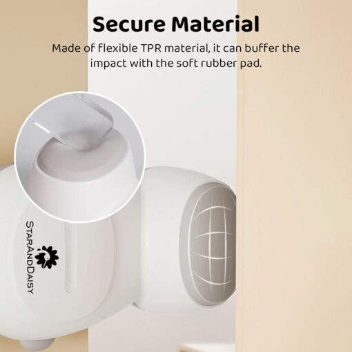 Baby Door Protector with Secure Material