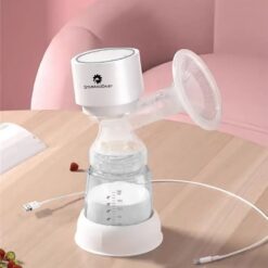 StarAndDaisy Wireless Electric Breast Pump with Feeding Bottle - Rechargeable Breastfeeding Pump for Mothers - DQ-S068