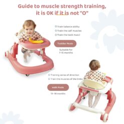 guide for munscles strength training baby walker