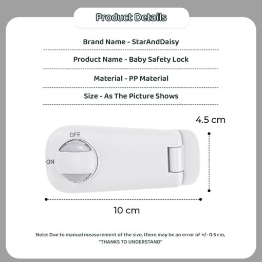 Product Details of Baby Safety Lock