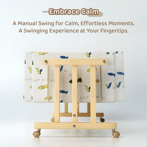 Multifunctional Baby Wooden Cot Cradle