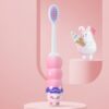 StarAndDaisy Soft Bristle Toothbrush for Kids with Compact Brush Head Aged 1- 7 Years - Round Tooth Brush - Pink