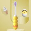 StarAndDaisy Soft Bristle Toothbrush for Baby with Compact Brush Head Aged 1- 7 Years - Round Tooth Brush - Yellow