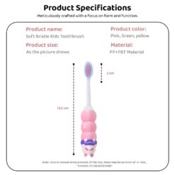 Specification of Soft Bristle Toothbrush for Children