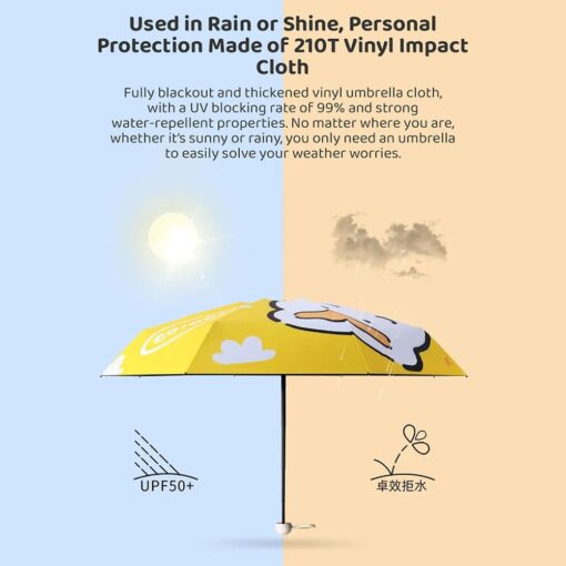 Travel Kids Umbrellas Shield from Rain or Shine