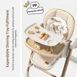 pgraded galaxy star baby dining chair with Expandable Dining Tray