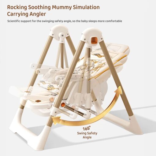 Upgraded Baby Dining Rocking Chair with swing motion