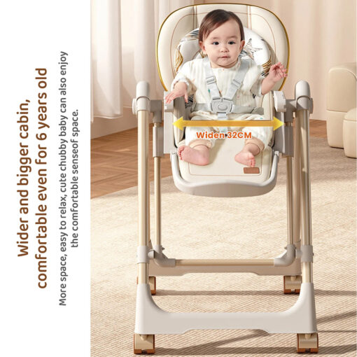 Foldable Baby Rocking High Chair