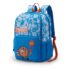 American Tourister Stylish Kids School Backpack With Polyester Fabric, Multiple Organizational Pockets 15Ltr - Diddle 3.0 Baller Blue