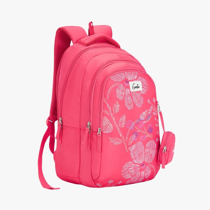 Buy Genie Small 14 L Casual Fashion Laptop Backpack Candy Pink (14 inches)  online