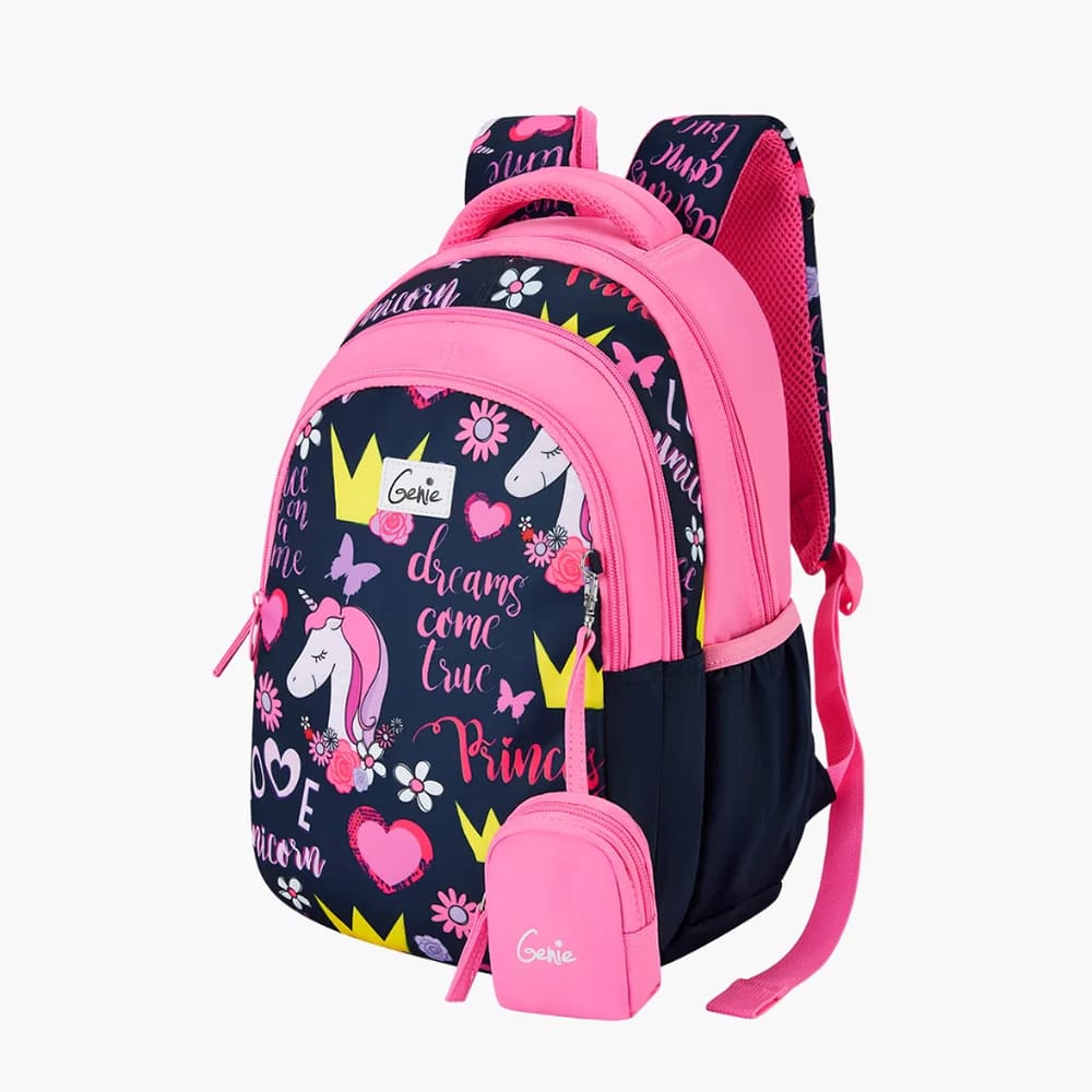 Polyester Black School Backpack at Rs 210/piece in Kanpur | ID: 18759870230