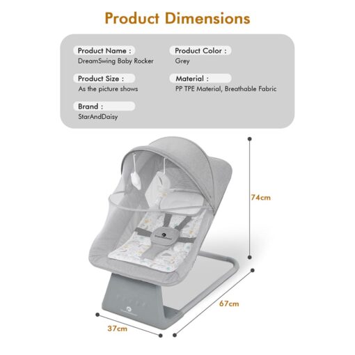 Specification of Baby Electric Rocker
